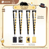 Lord of the Mysteries Cat Adventure Series Cosmic Cat Head & Sneaky Cat Styles PU Card Holder