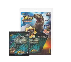 Jurassic World X-Dimension Collection Stickers Exploration Edition