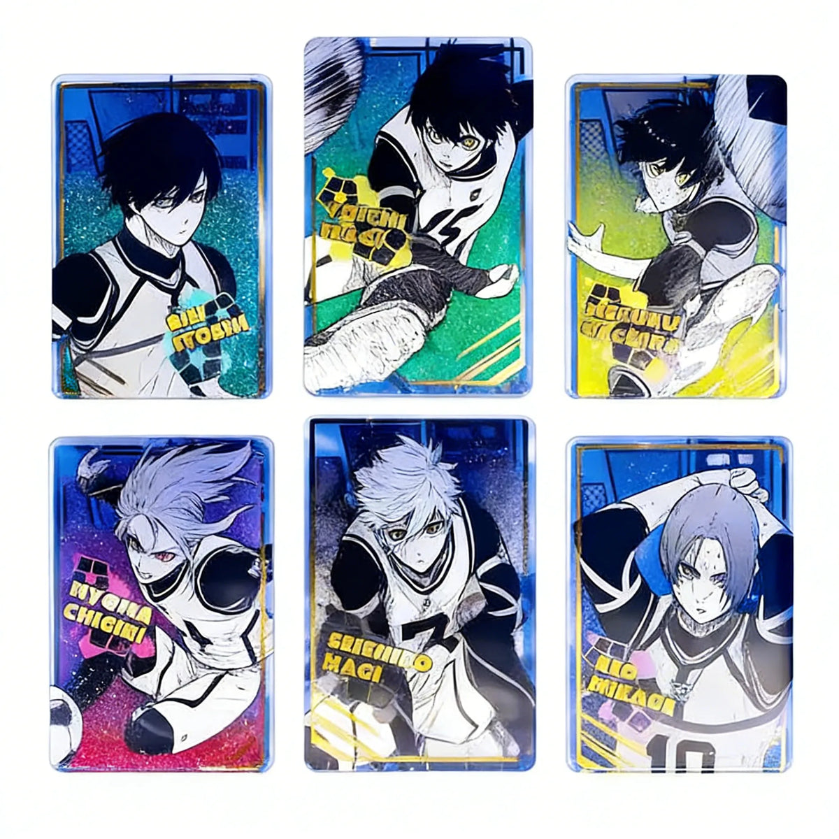 Blue Lock Quicksand Acrylic Ornaments