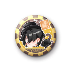 Lord of the Mysteries Klein and Cat Series Mini Tinplate Badge Set Blind Box