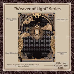 Lord of the Mysteries Weaver of Light Series Mini Card Frame Gokoumei  Lithium Carbonate Link