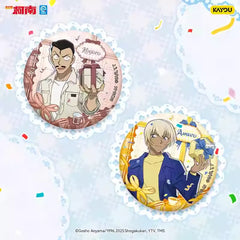 Detective Conan 30th Anniversary Badge Series Tinplate Badges