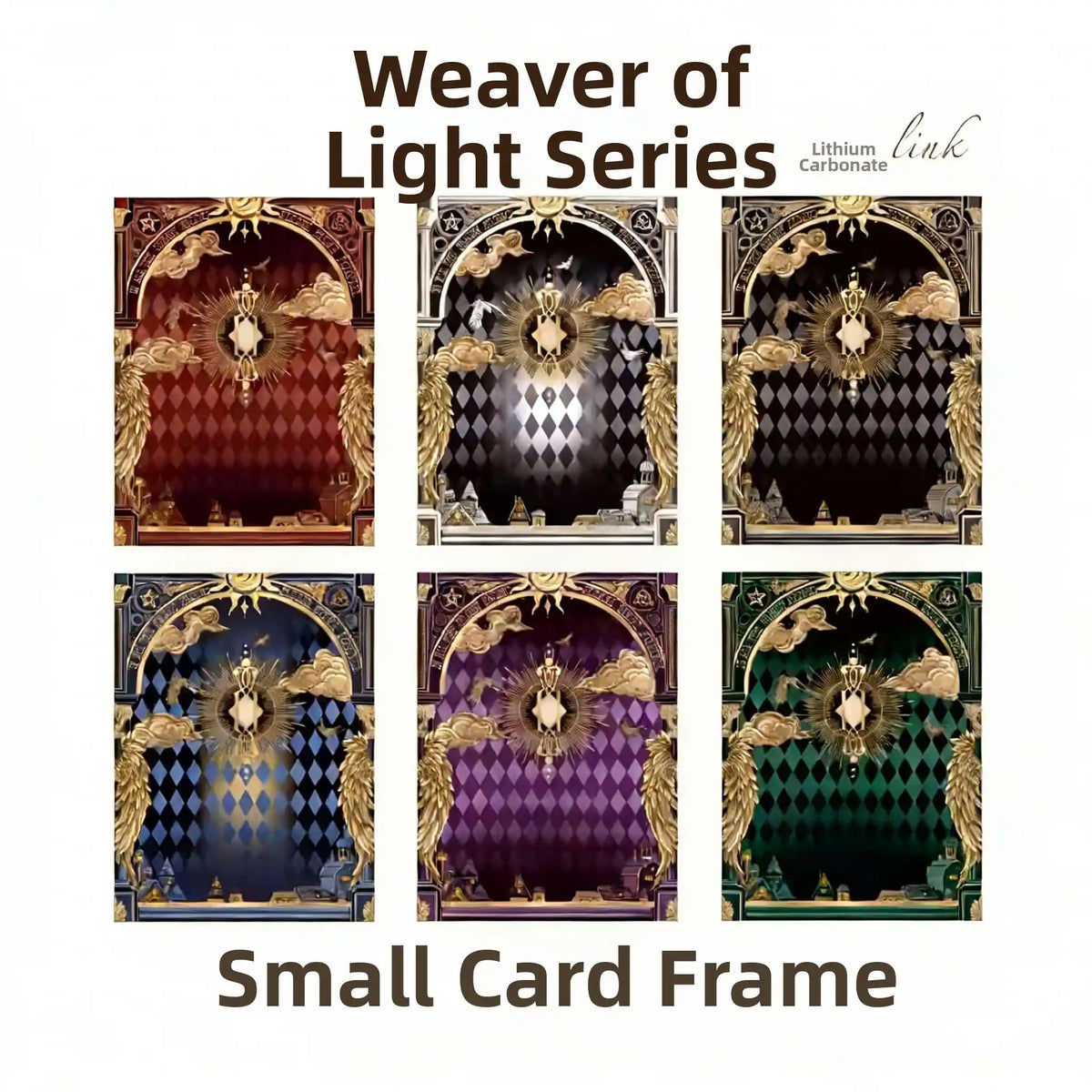 Lord of the Mysteries Weaver of Light Series Mini Card Frame Gokoumei  Lithium Carbonate Link