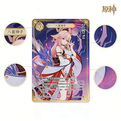 Genshin Impact Genius Invokation TCG Duel Cards Series Collectible Cards (Booster Pack Vol. 3)