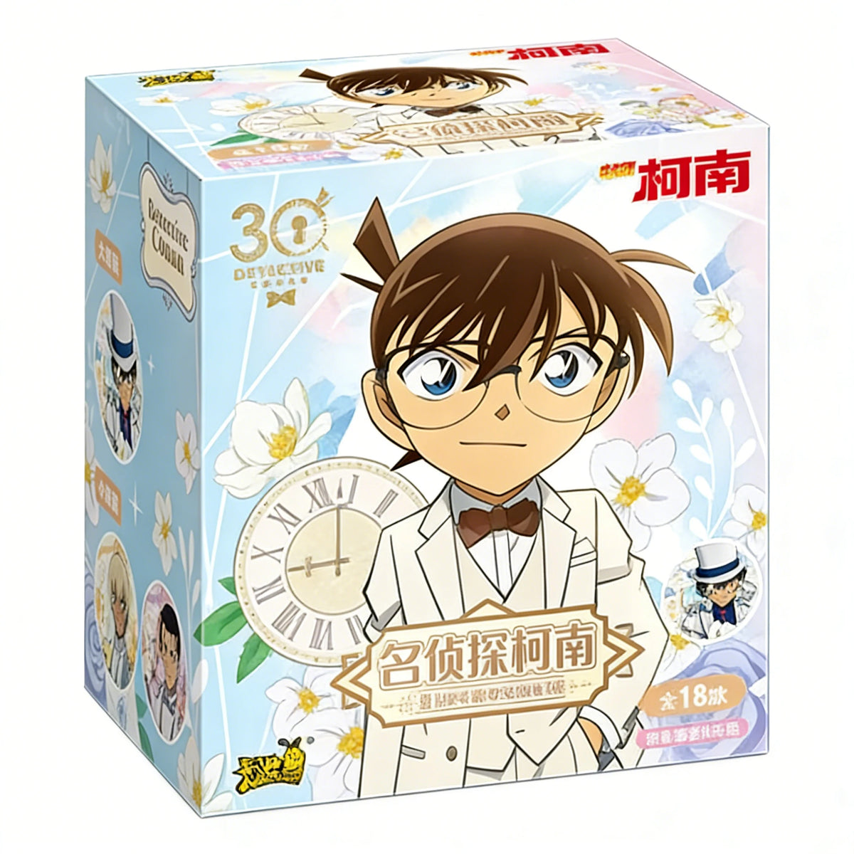 Detective Conan 30th Anniversary Regular Badge Series Badges