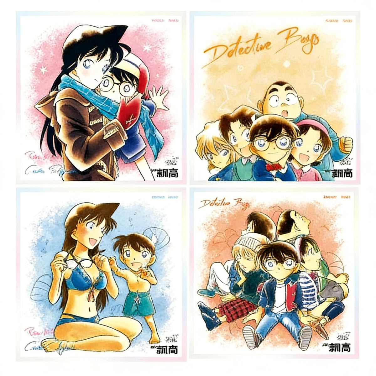 Detective Conan Manga Theme Shikishi Series Acrylic Shikishi