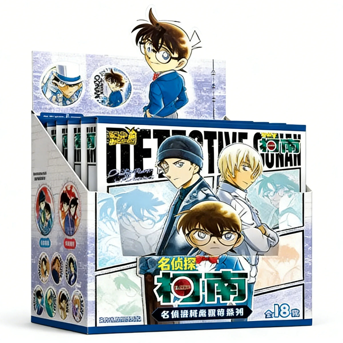 Detective Conan Manga Theme Badge Series Tinplate Badges (2nd Edition)