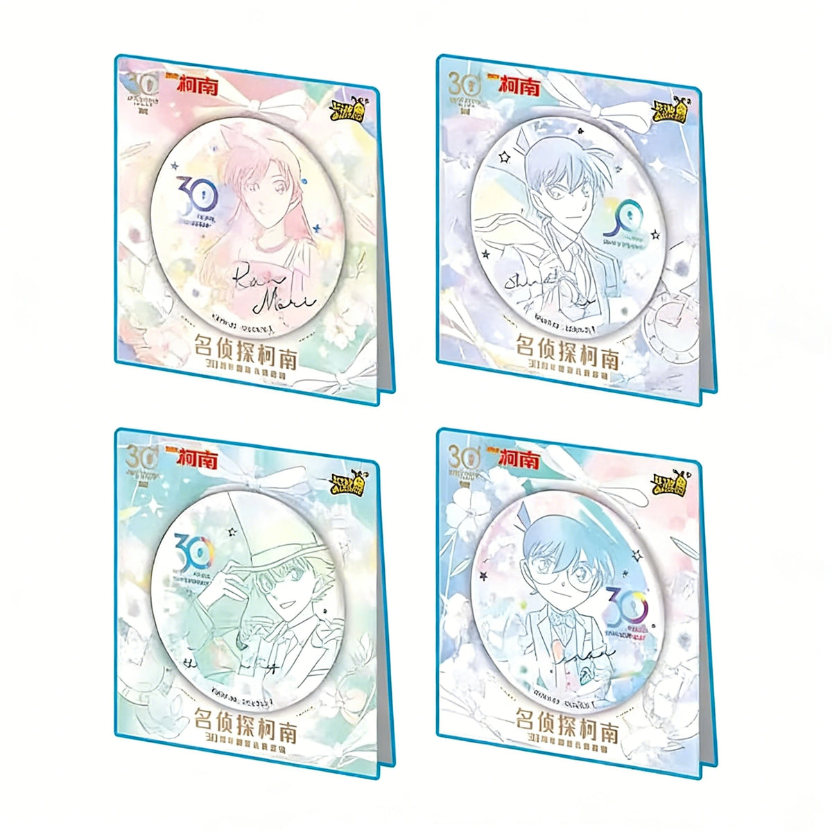 Detective Conan 30th Anniversary Celebration Badge Series Badges