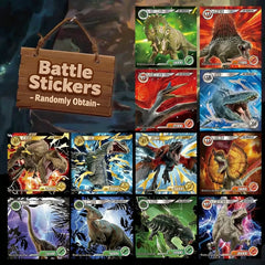 Jurassic World X-Dimension Collection Stickers Exploration Edition
