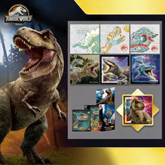 Jurassic World X-Dimension Collection Stickers Adventure Edition