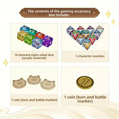 Genshin Impact Genius Invokation TCG Duel Cards Series Competitive Accessories (Vol. 1)