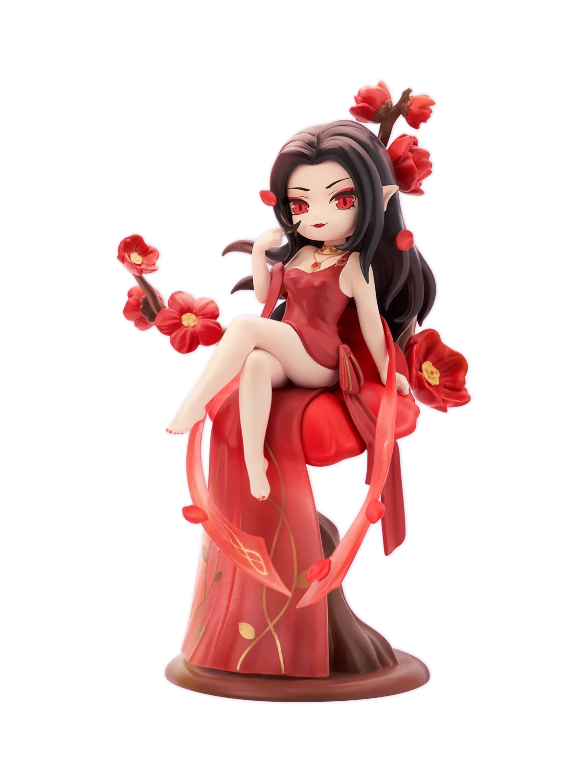 Battle Through the Heavens Medusa Crabapple Drunken Sun Style Chibi Figure